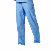 SKSN004 Self made operating robes and pants lab work pants doctor pants nurse pants operating robes and pants factory back view